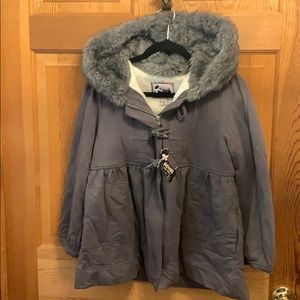 New girls jacket with hood